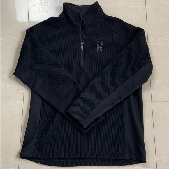 Men’s Spyder 1/4 Zip Core Pullover Sweater - Picture 2 of 3